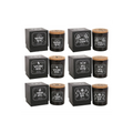 Set of 6 Midnight Ritual Candles