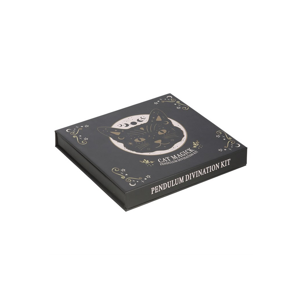 Black Cat Magick Pendulum Divination Kit