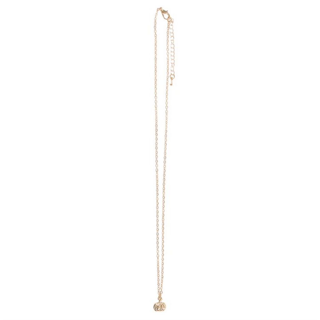 Pumpkin Necklace on Greeting Card