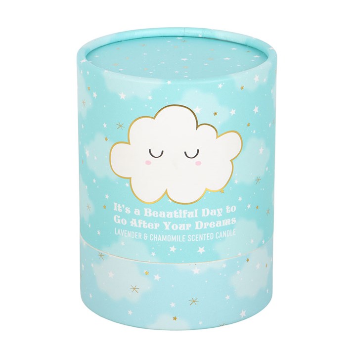 Cloud Print Lavender & Chamomile Candle