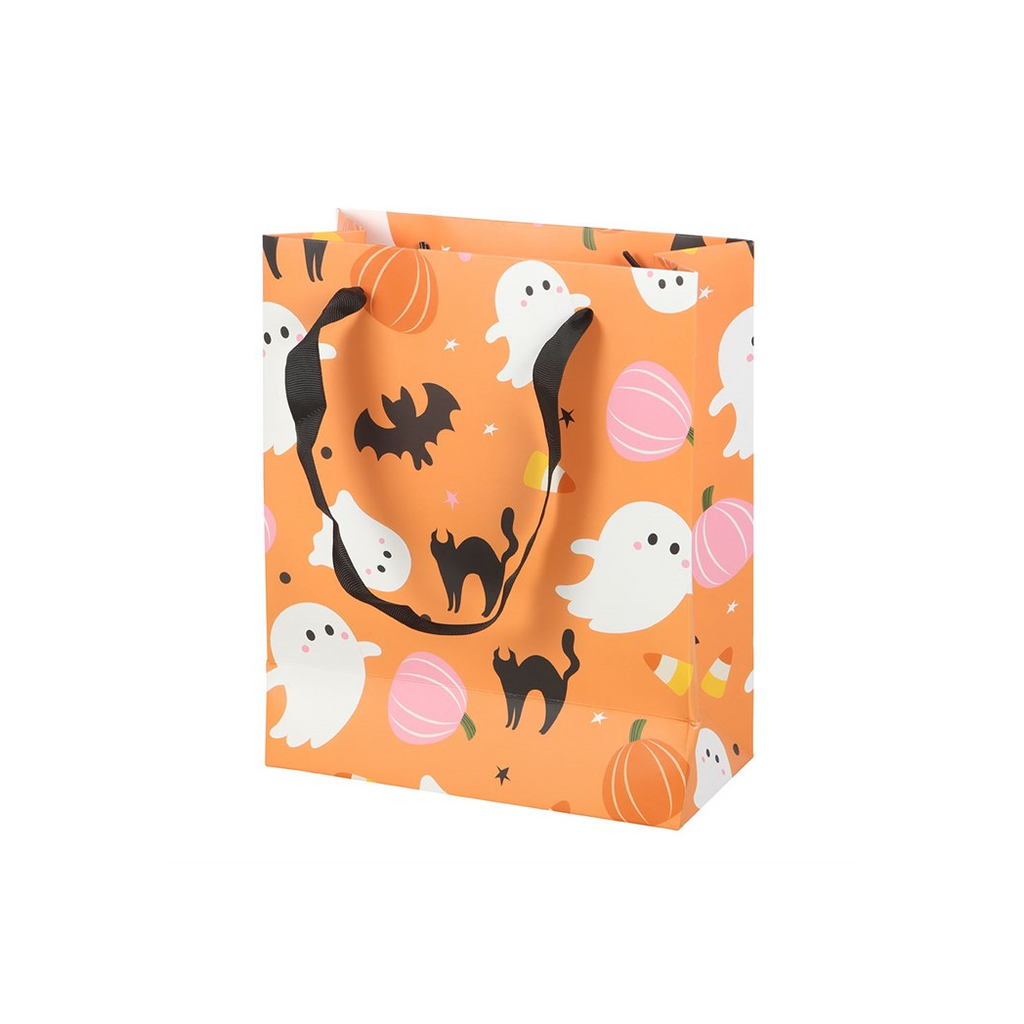 23cm Sweet and Spooky Ghost Print Gift Bag