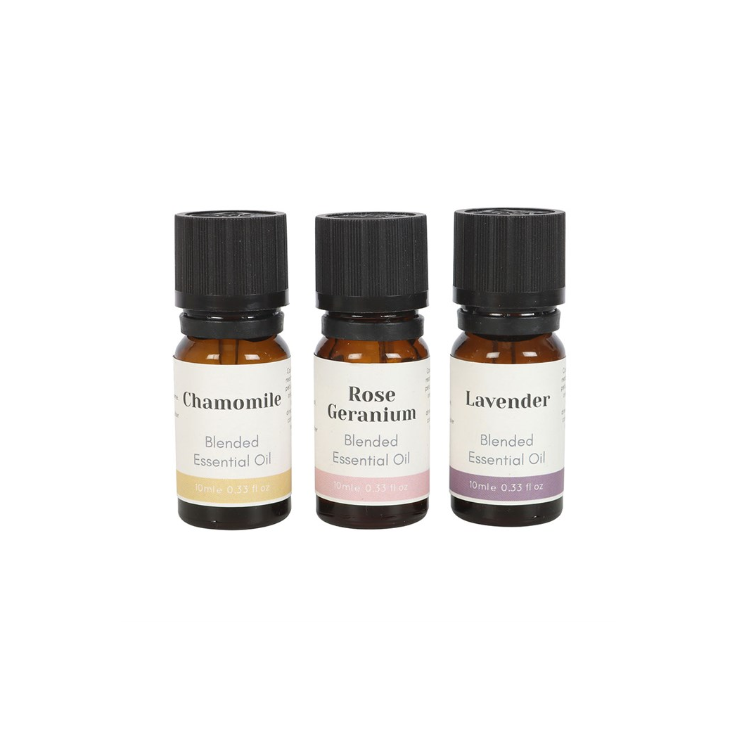 Set of 3 Floral Blended Essential Oils