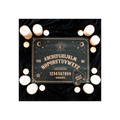 Black Talking Board with Planchette